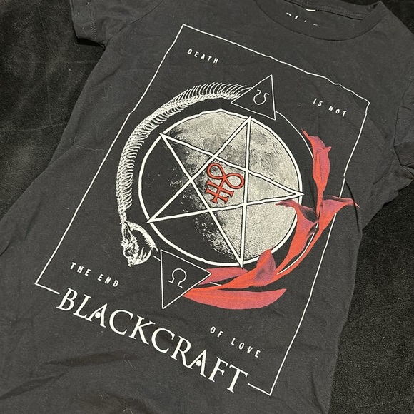 Blackcraft Cult Tops - Blackcraft Death is not the end of Love Tee, XS